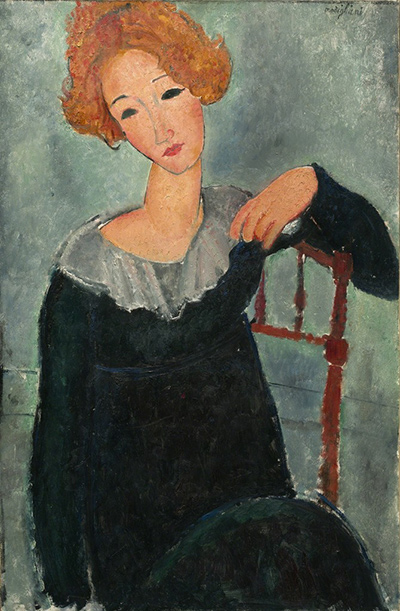 Woman with Red Hair Amedeo Modigliani